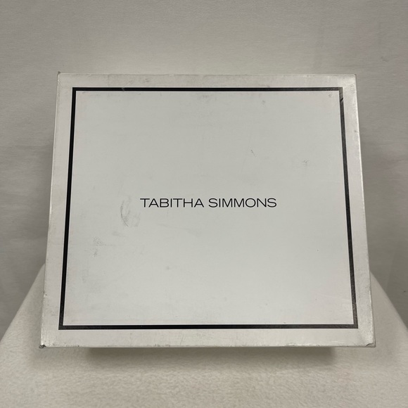 Tabitha Simmons Black Knit Stretch Comfort Anna Almond Toe Block Heels 8 NWT - Picture 12 of 12